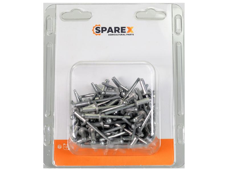 Agripak 100 pcs. Pop Rivet 4.8 x 12.5mm