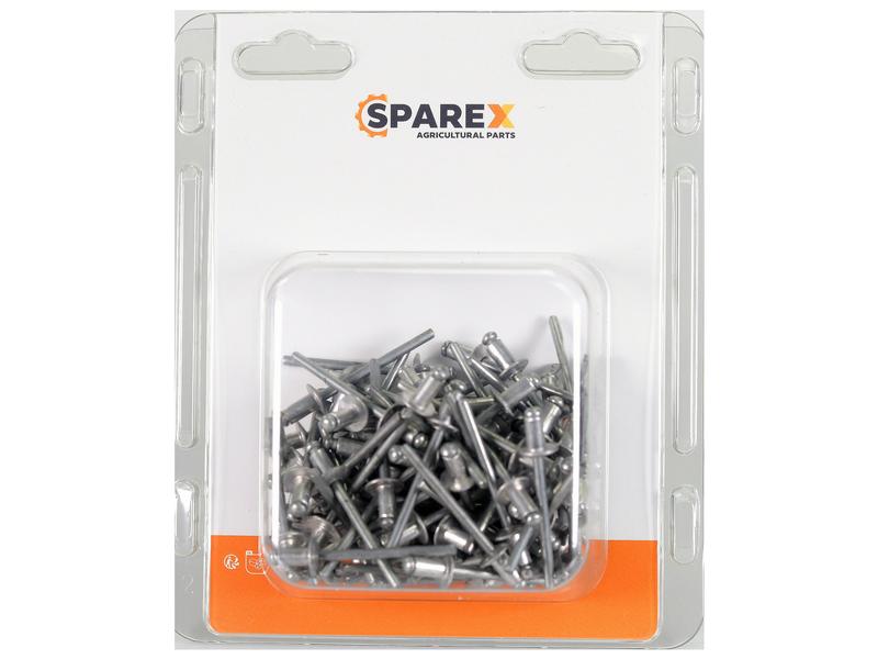 Agripak 100 pcs. Pop Rivet 4.8 x 8mm Image 1