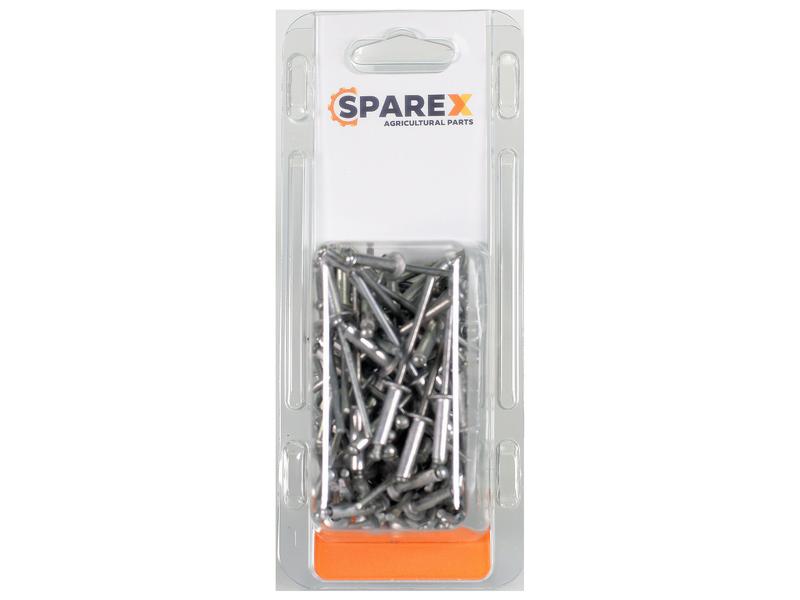 Agripak 100 pcs. Pop Rivet 4 x 15mm Image 1
