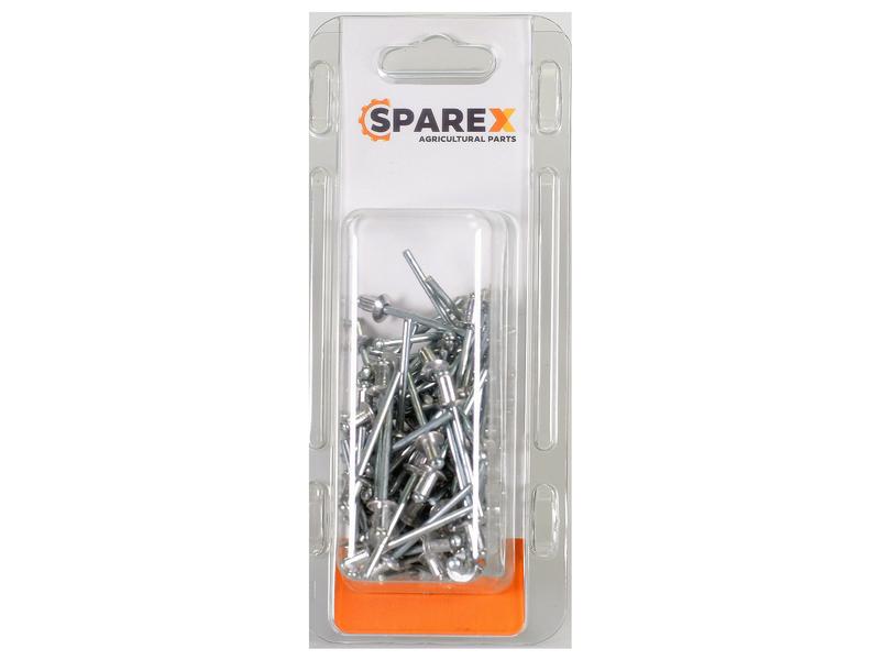 Agripak 100 pcs. Pop Rivet 4 x 6mm Image 1