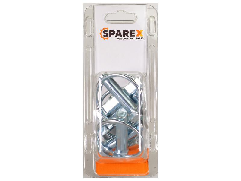 Agripak 6 pcs. Round Linch Pin 10.5mm x 44.5mm Image 1