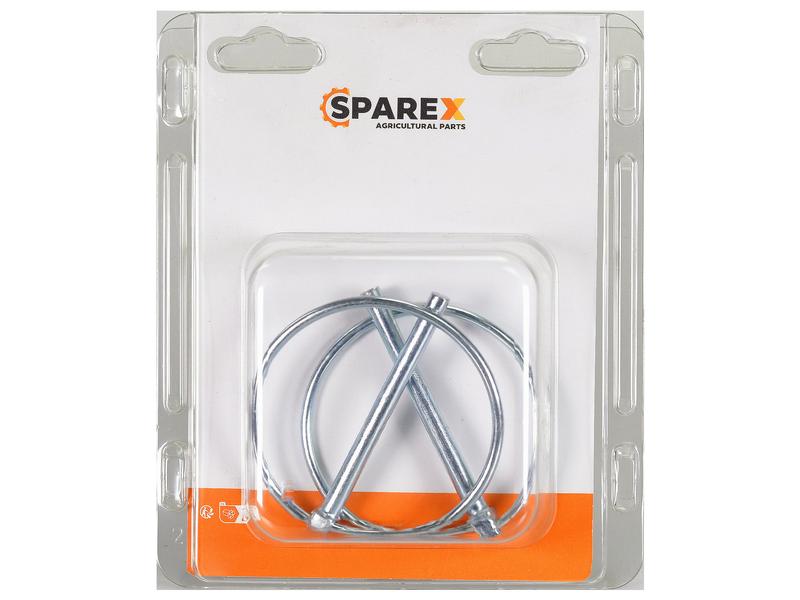 Agripak 2 stuks Borgpen 6mm x 70mm Afbeelding 1