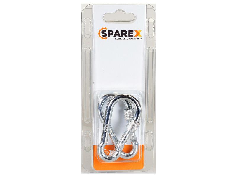 Agripak 2 pcs. Safety Snap Hook, 7 x 70mm Image 1