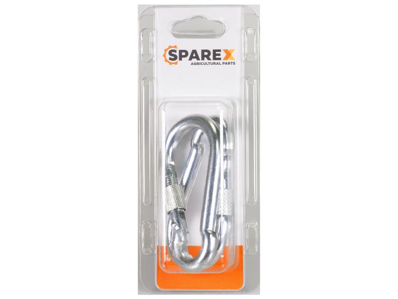 Agripak 2 pcs. Safety Snap Hook, 9 x 90mm Image 1