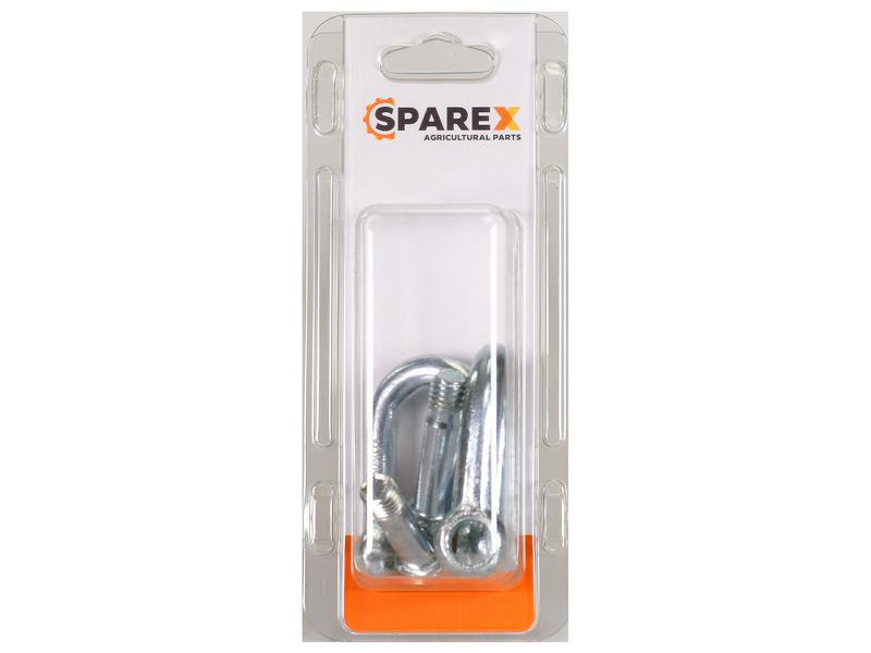 Agripak 2 pcs. Screw Type D Shackle Pin Ø10x18mm Image 1