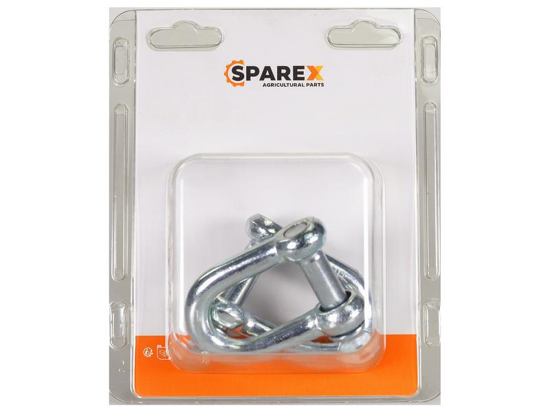 Agripak 2 pcs. Screw Type D Shackle Pin Ø11x20mm Image 1