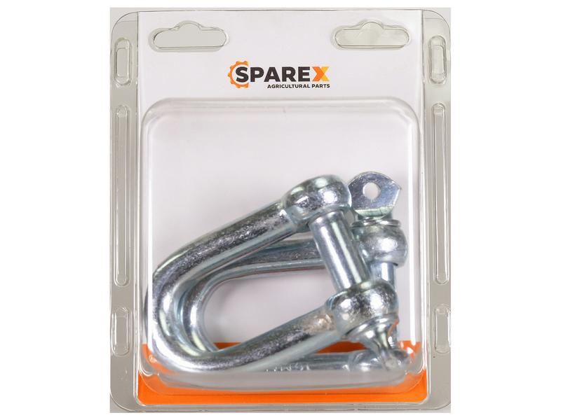 Agripak 2 pcs. Screw Type D Shackle Pin Ø16x30mm Image 1