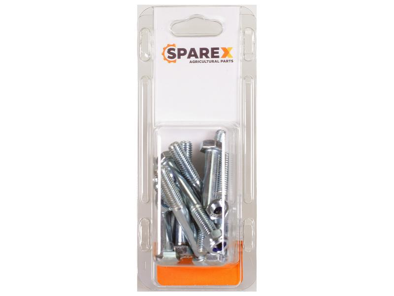 Agripak 10 pcs. Shear Bolt M8x60mm Image 1