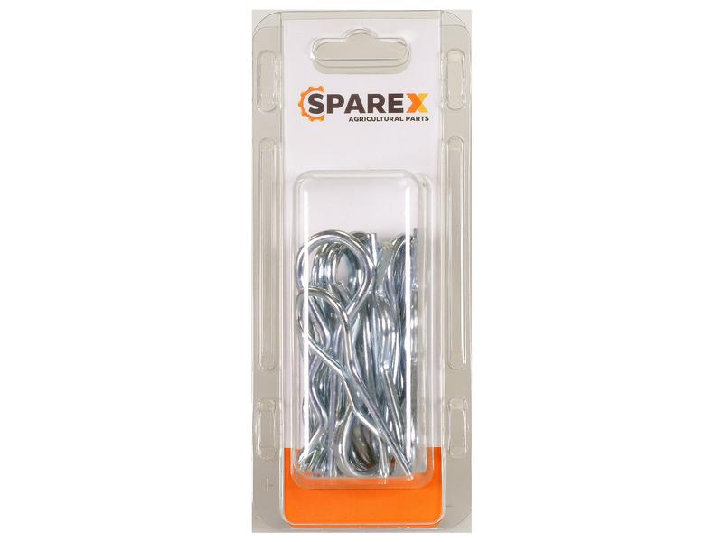 Agripak 12 stk. Hårnålesplit, 3-4 x 66-79mm Billede 1