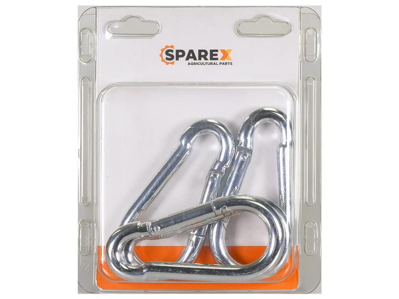 Agripak 4 pcs. Karbinhake 10 x 100mm Bild 1