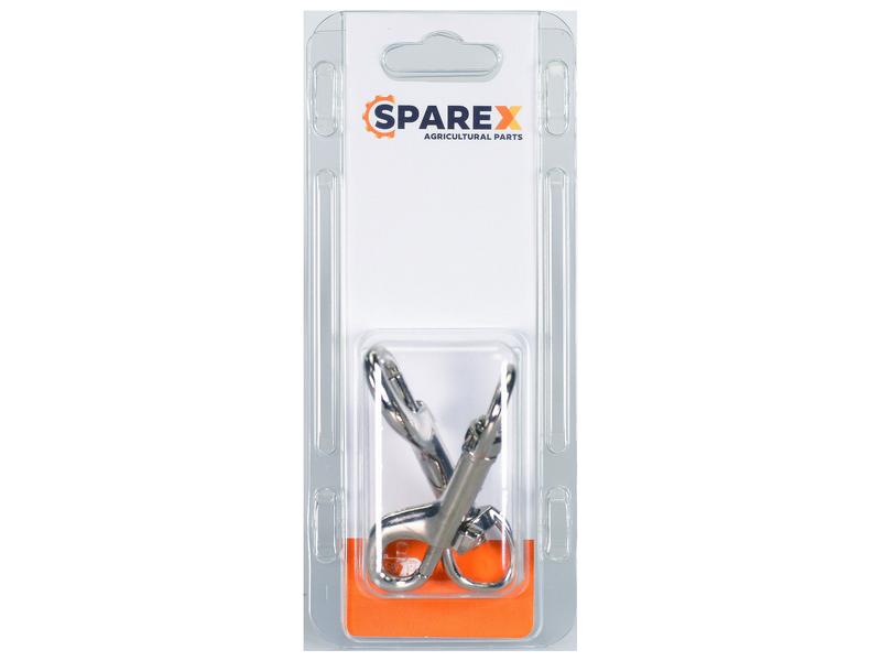 Agripak 2 pcs. Snap Hook with Swivel End, Ø12.5mm Image 1