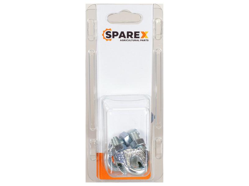 Agripak 2 pcs. Wire Rope Clips 10mm (3/8\'\') Image 1