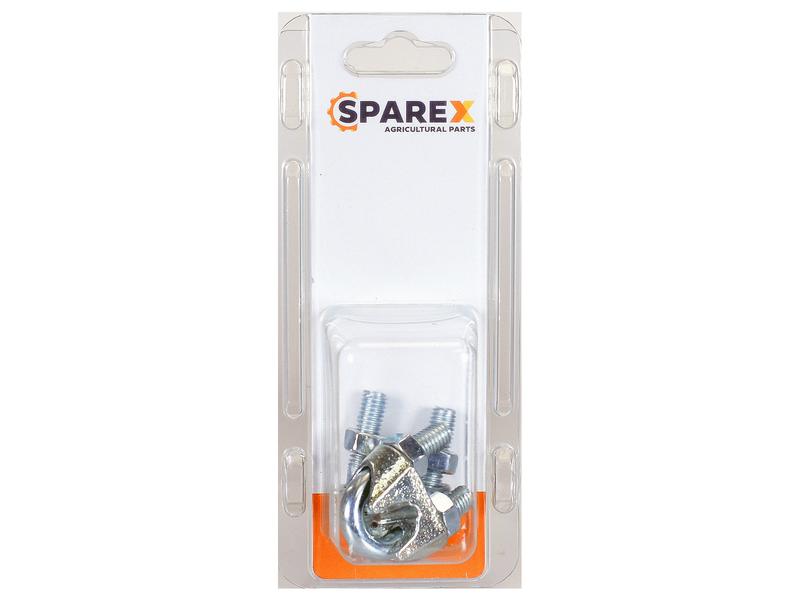 Agripak 2 pcs. Wire Rope Clips 11mm (7/16\'\') Image 1