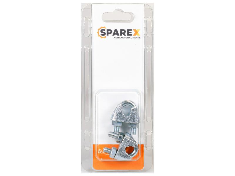 Agripak 2 pcs. Wire Rope Clips 8mm (5/16\'\') Image 1