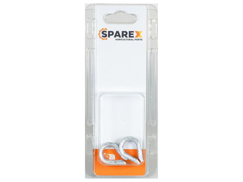 Agripak 2 pcs. Wire Rope Thimble 3 x 30mm Image 1