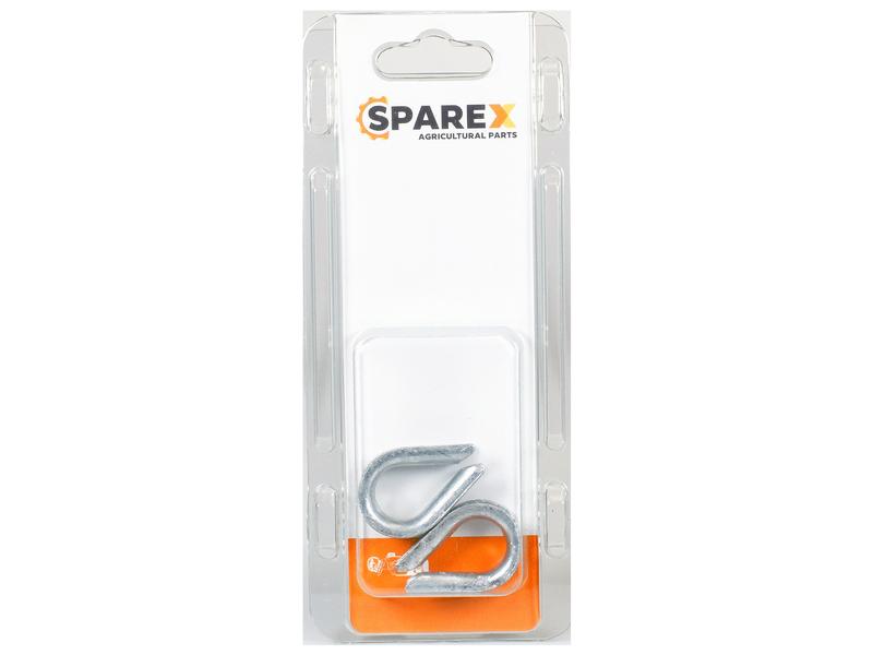 Agripak 2 pcs. Wire Rope Thimble 5 x 40mm Image 1