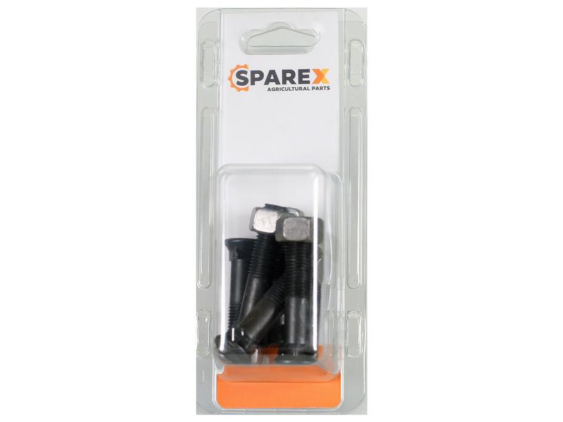 Agripak 6 pcs. Countersunk Bolt & Nut 7/16\'\' x 55mm Image 1