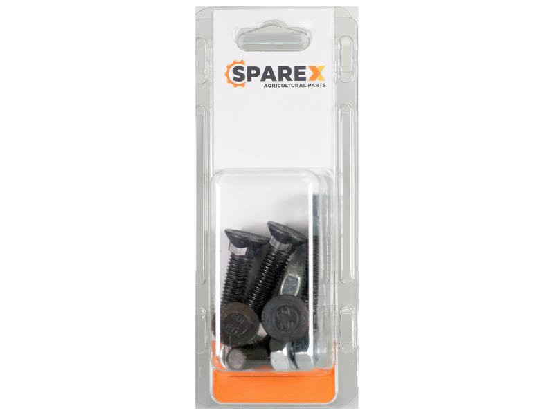 Agripak 6 pcs. Countersunk Bolt & Nut M10 x 40mm Image 1