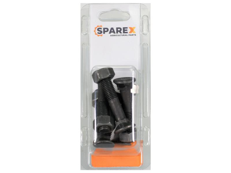 Agripak 6 pcs. Countersunk Bolt & Nut M11 x 60mm Image 1