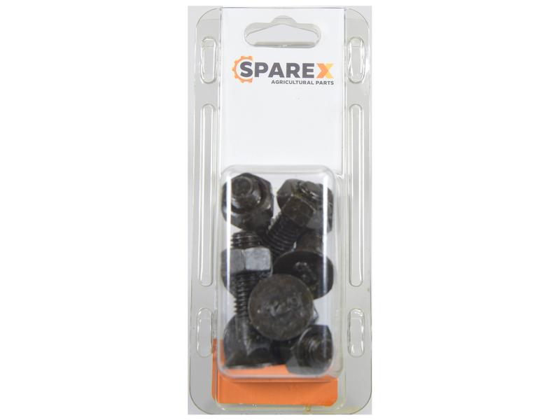 Agripak 6 pcs. Countersunk Bolt & Nut M12 x 50mm Image 1