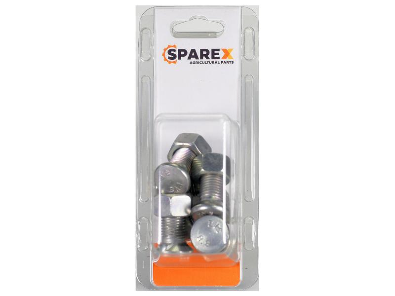 Agripak 6 pcs. Countersunk Bolt & Nut  - M14 x 30mm Image 1