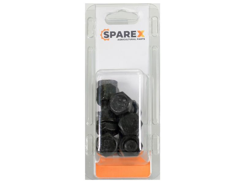 Agripak 6 pcs. Hexhead Bolt & Nut M12 x 38mm Image 1