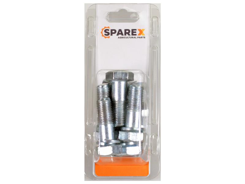 Agripak 6 pcs. Hexhead Bolt & Nut M14 x 40mm Image 1