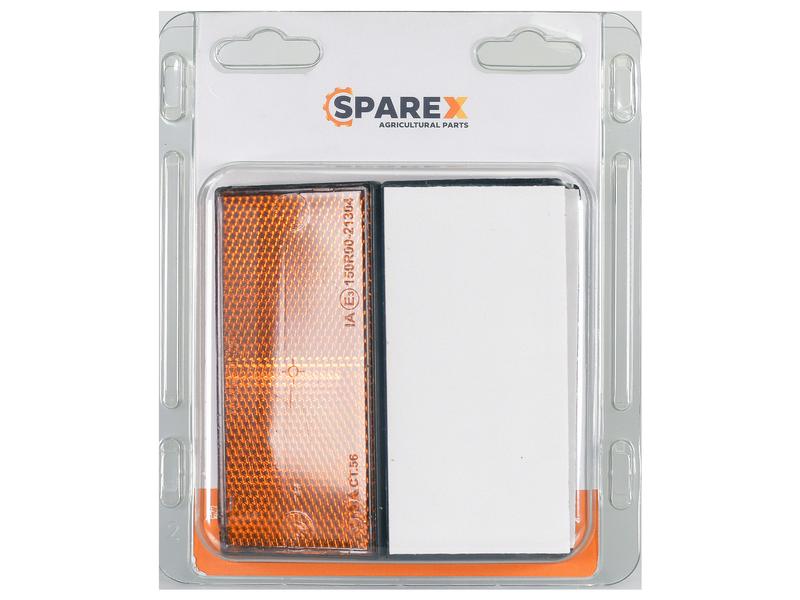 Agripak 4 pcs. Rectangular Reflector Amber Image 1