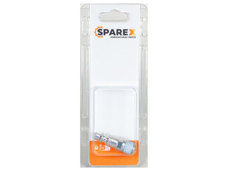 Agripak  1 pc. Adapter  1/4 BSPT Hane Ändstycke Bild 1