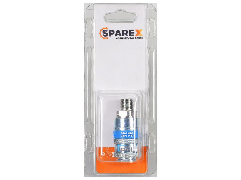Agripak Kobling  1/4\'\' BSPT Han Coupling Billede 1