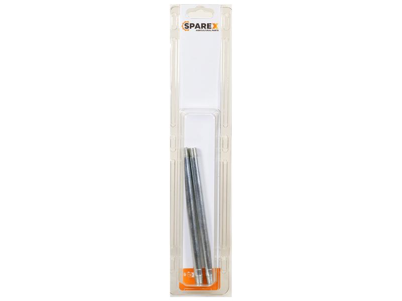 Smøreslange (1/8 BSPT) 15cm (2 stk. Agripak) Billede 1