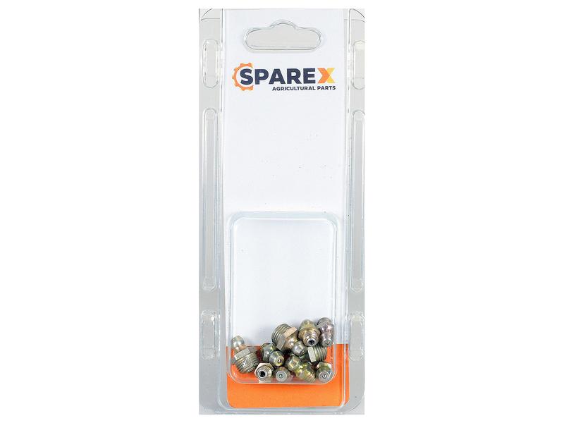 Agripak 10 stk. Sortiment Smørenipler (tommer) Billede 1