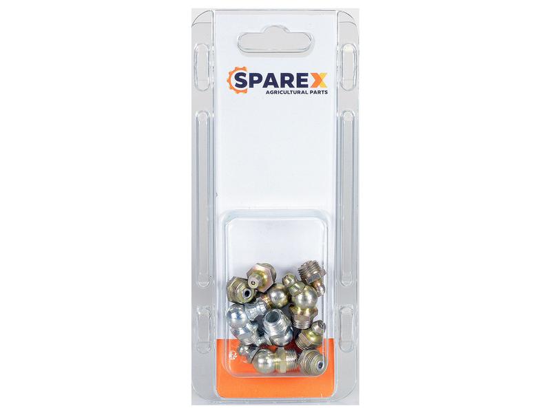 Agripak 10 stk. Sortiment Smørenipler (tommer) Billede 1