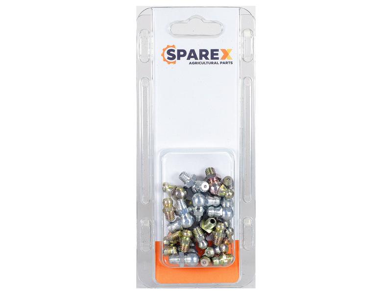 Agripak 20 pcs. Grease Nipple M6 Assorted Image 1