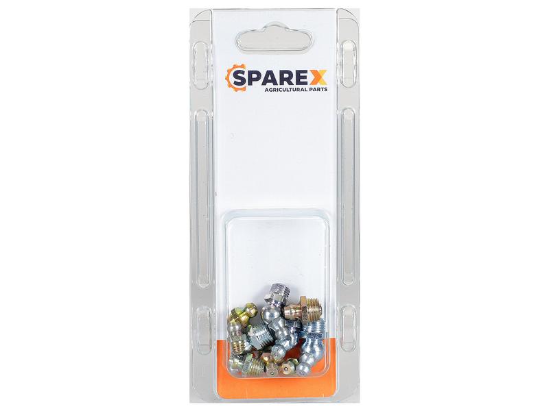 Agripak 10 pcs. Grease Nipple M6, M8, M10 Assorted Image 1