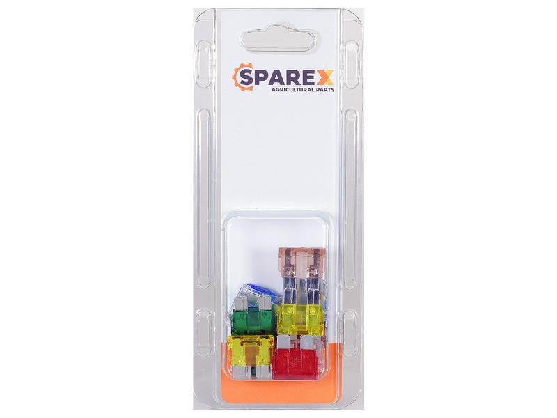 Agripak 18 pcs. Bladsäkring 5.0, 7.5, 10, 15, 20, 25, 30A Bild 1