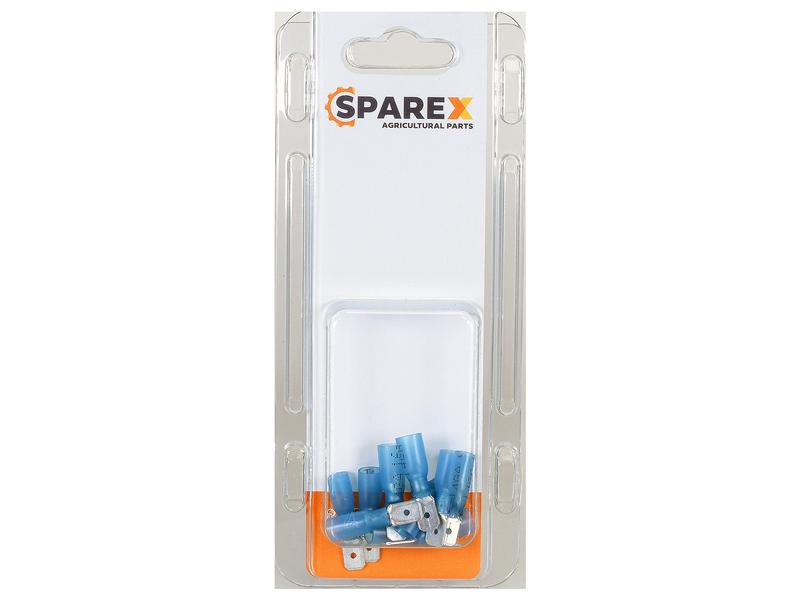 Kabelverbinder Stecker - Blau (10 Stk. - Agripak) Bild 1