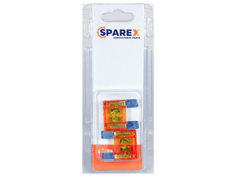 Agripak 2 stk. Sikring (maxi) 40A Orange Billede 1