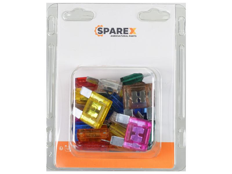 Agripak 24 pcs. Maxi Blade Fuse 20, 30, 40, 50, 60, 70, 80, 100A Assorted Image 1