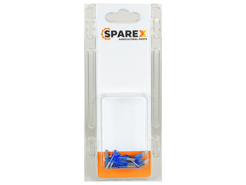 Agripak 6 stk. Mini Sikring 15A Blå Billede 1