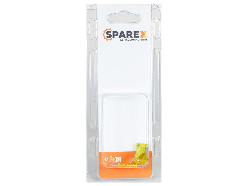 Agripak 6 stk. Mini Sikring 20A Gul Billede 1