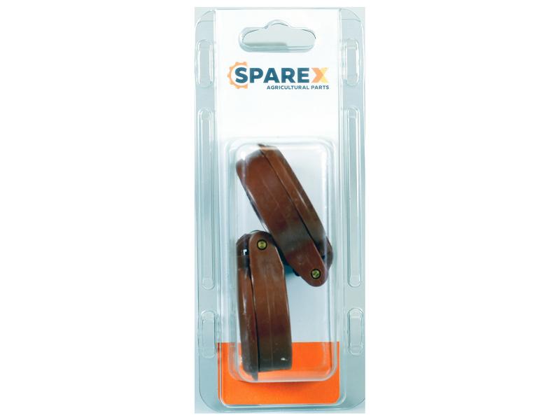 Agripak 2 pcs. Faster Dust Cap 1/2\'\' Brown Image 1