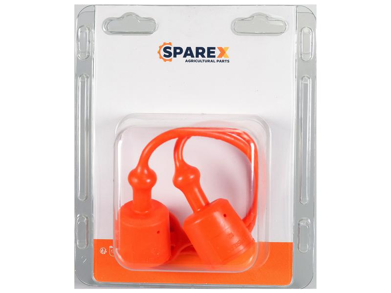 Agripak 2 pcs. Faster Dust Cap 1/2\'\' Orange Image 1
