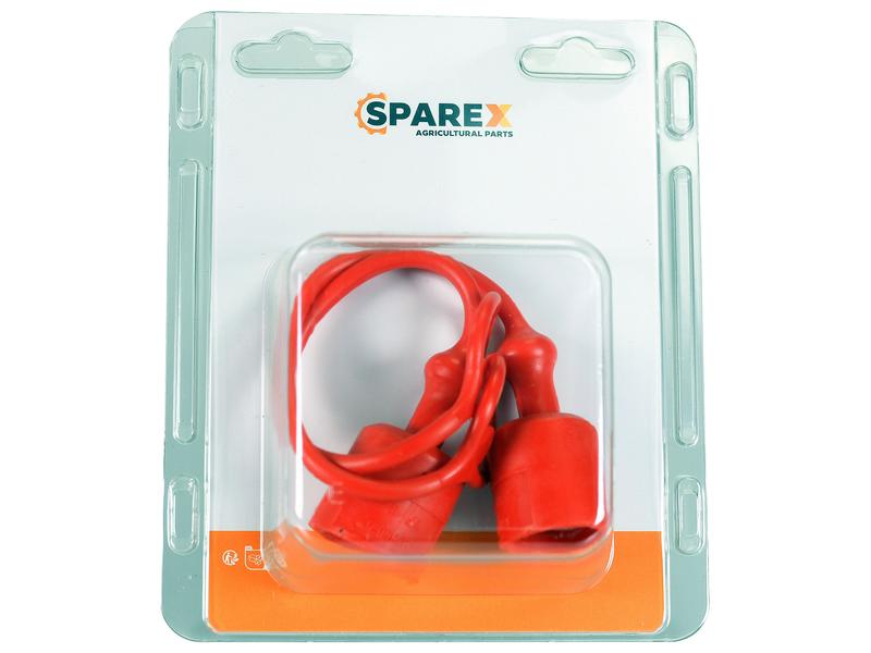 Agripak 2 pcs. Faster Dust Cap 1/2\'\' Red Image 1