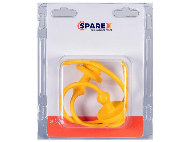 Agripak 2 pcs. Faster Dust Plug 1/2\'\' Yellow Image 1