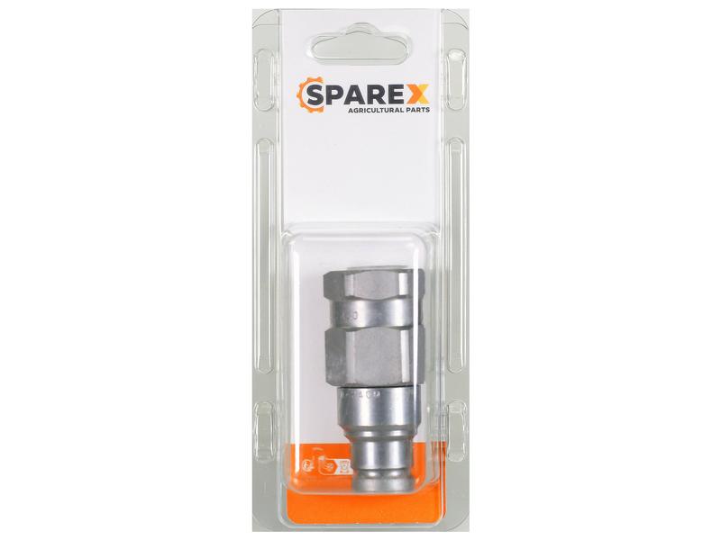 Agripak 1 pc. Flat Faced Coupling Male 3/8\'\' x 3/8\'\' Female Thread Image 1