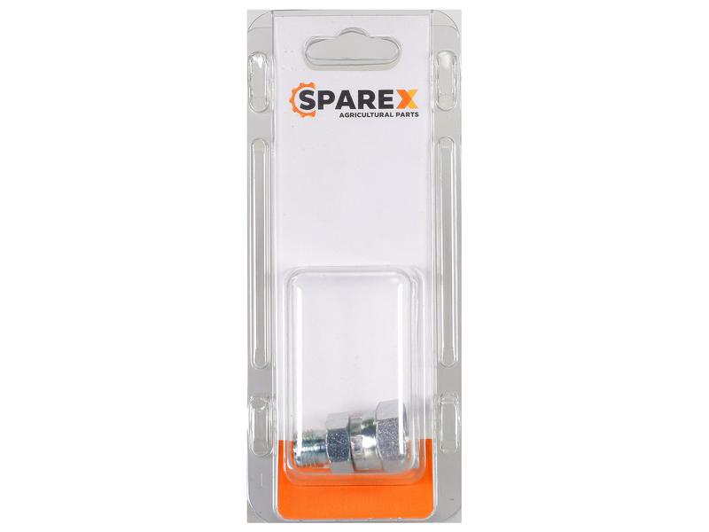 Agripak Hydraulikadapter 1/4\'\' BSP Han x 3/8\'\' BSP Drejelig hun Billede 1