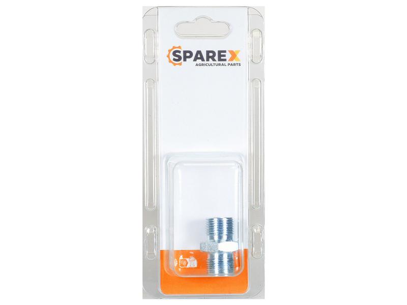 Agripak Hydraulik-Adapter 3/8\'\' BSP Stecker x 3/8\'\' BSP Stecker Bild 1