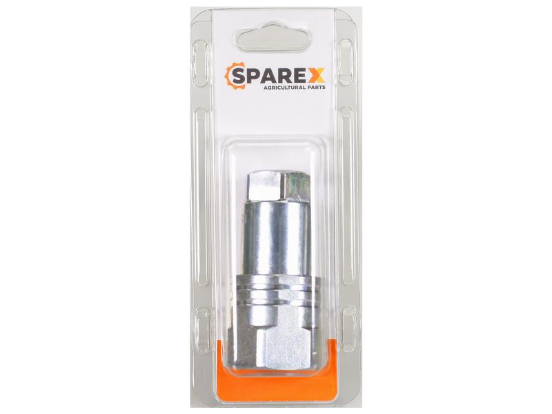 Sparex Hydraulic Screw Coupling Muffe 1/2\'\' Gehäusegröße x 1/2\'\' BSP Innengewinde (Agripak 1 Stk.) Bild 1