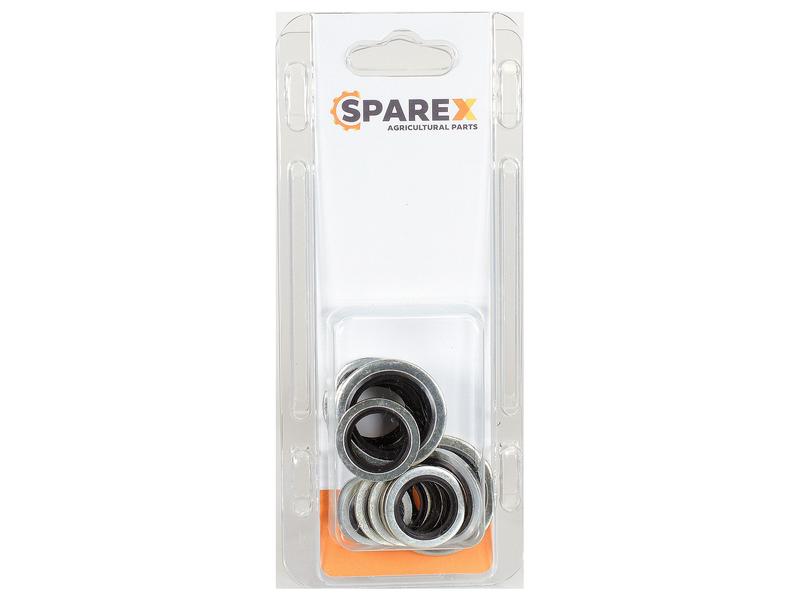 Agripak 14 pcs. Self centering Bonded Seal 1/4 - 1\'\' Image 1